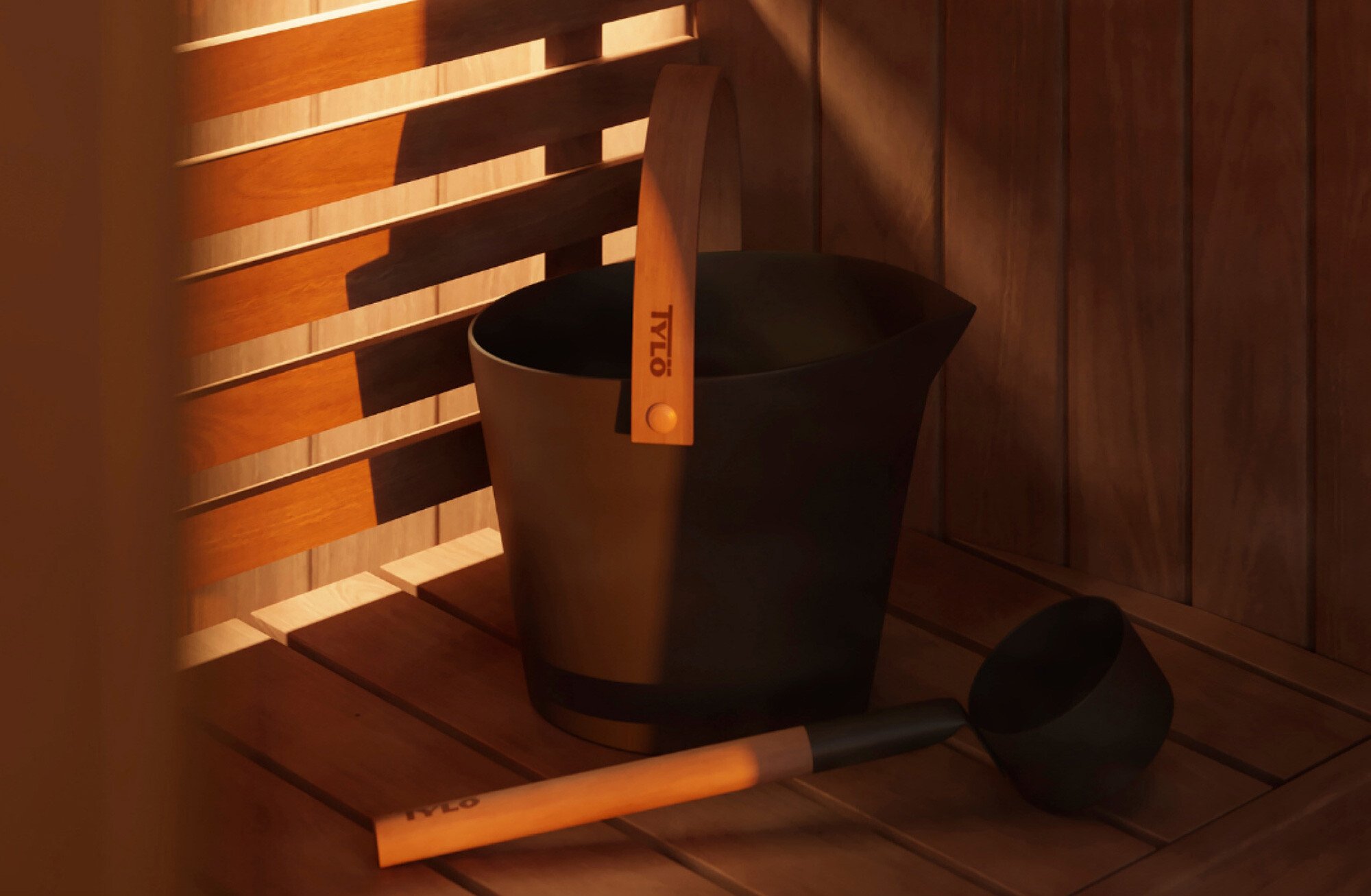 Picture of a bucket and a scoop