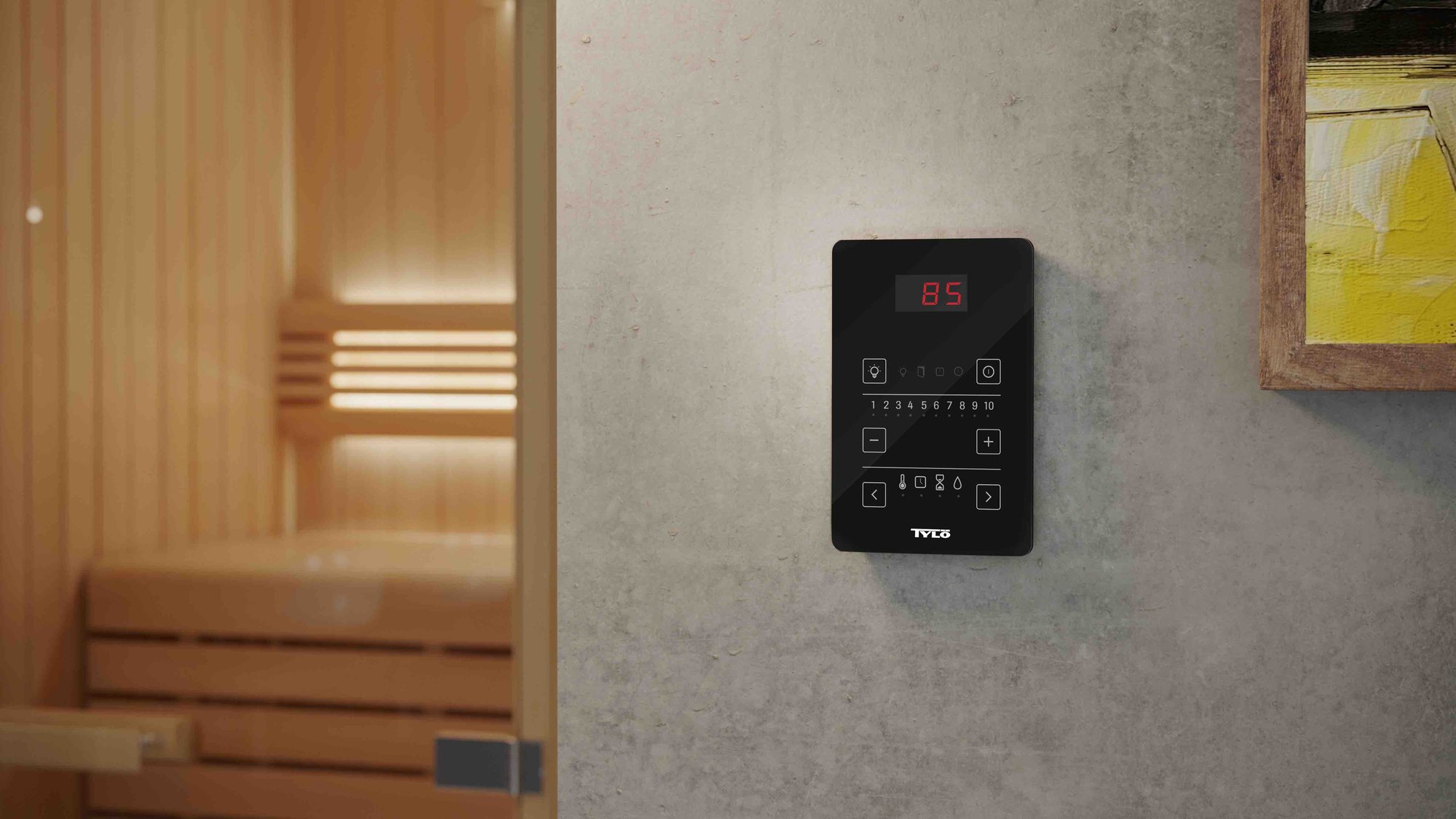 Pure_Sauna_Control Panel_Tylo